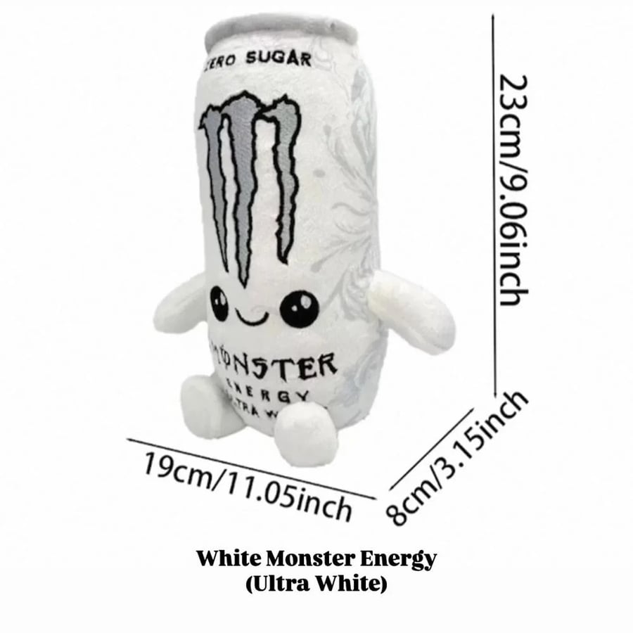 Red Bull Can Plush
