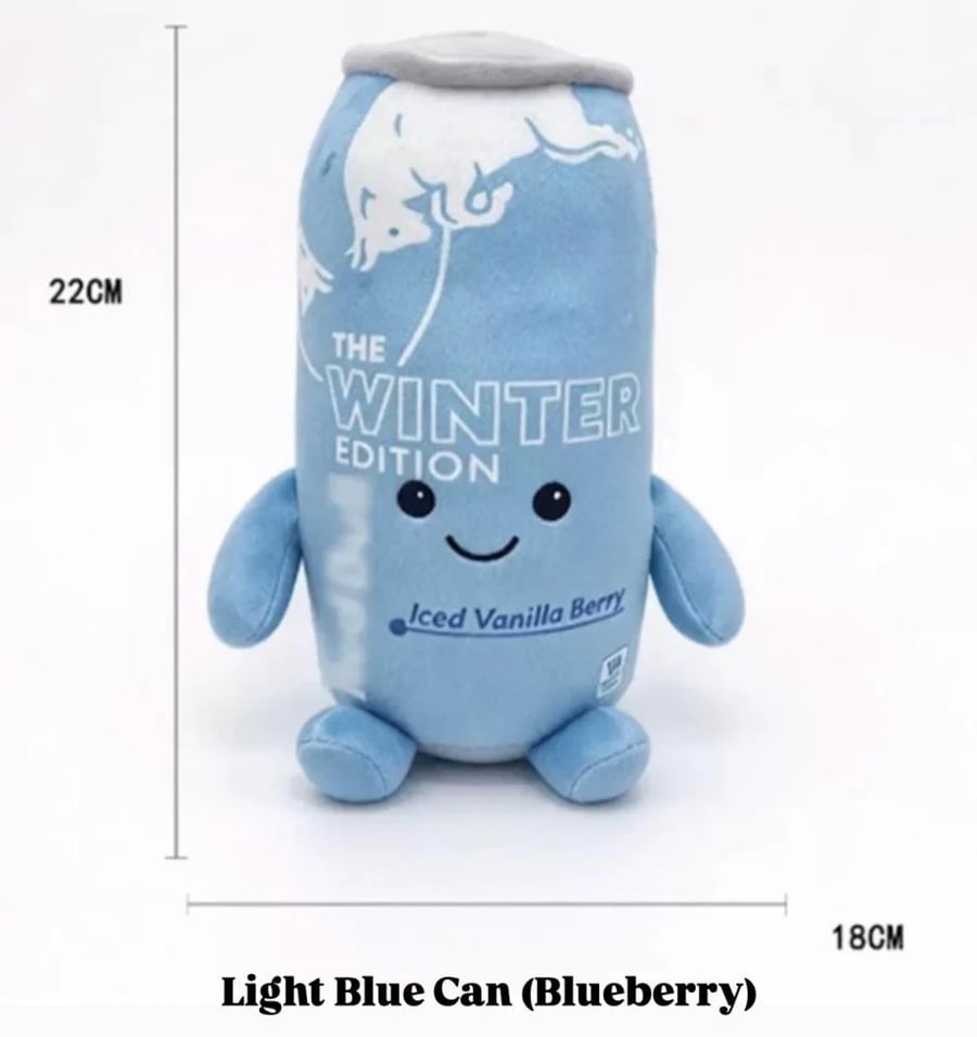 Red Bull Can Plush