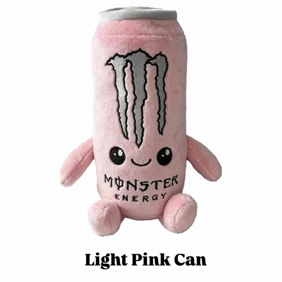 Red Bull Can Plush