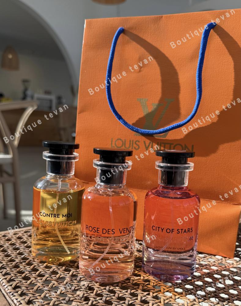 بكج لويس فيتون 3 عطور + كيس