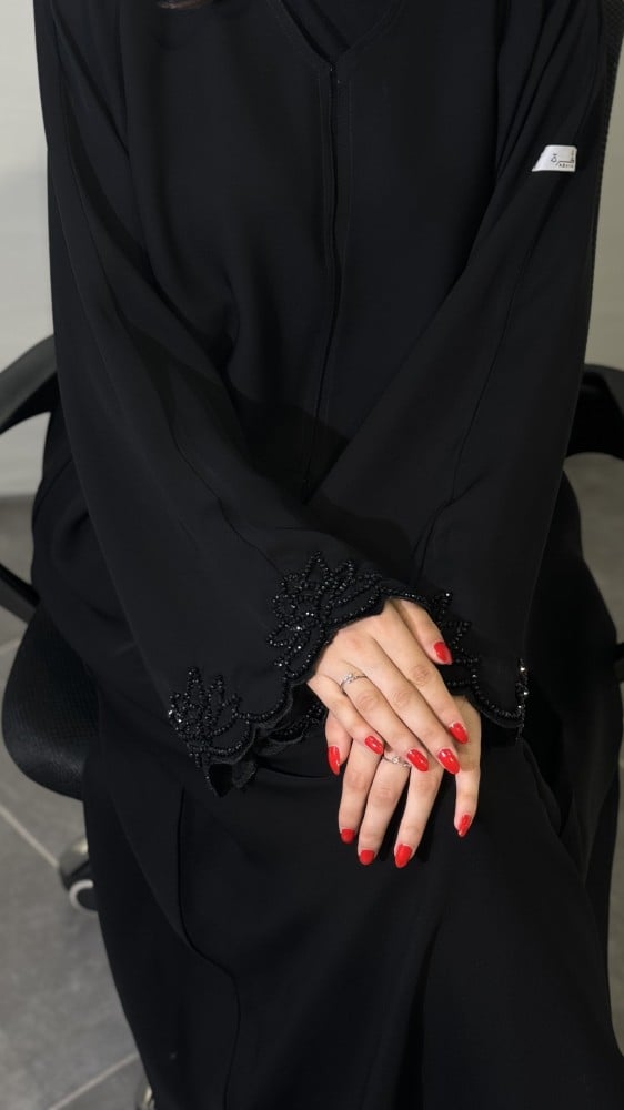 Pink abaya