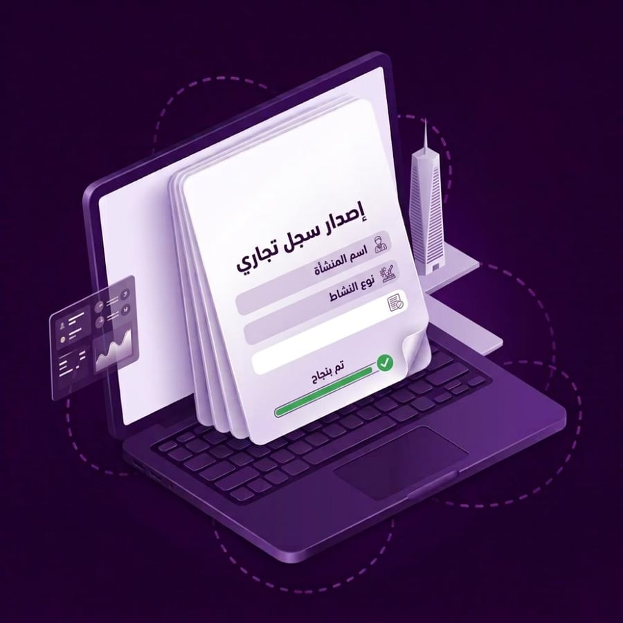 خدمة إصدار سجل تجاري