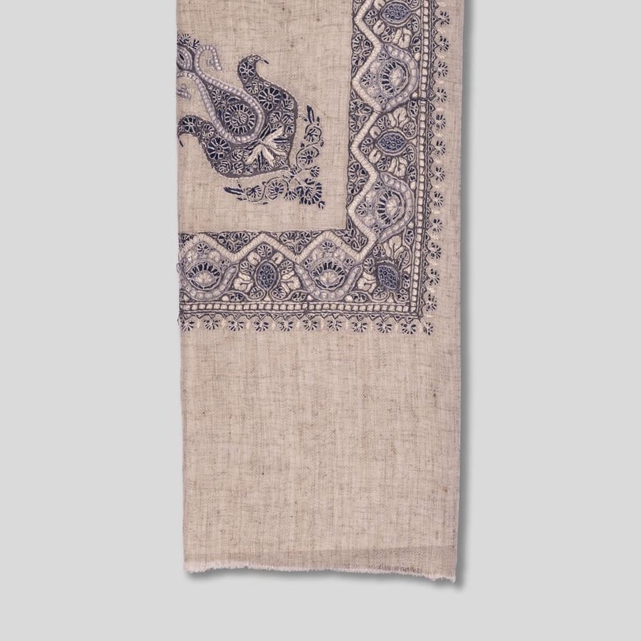 The rider's shawl Indian wide pattern 404-06