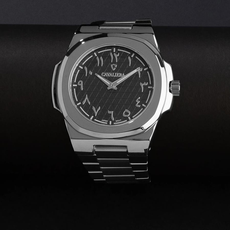 Men's steel watch in silver color CL34SB