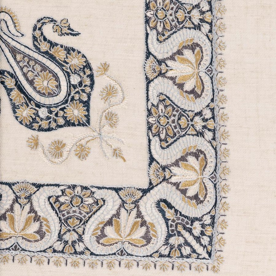 شال الخيالةهندي نقشة واسعة 403-14