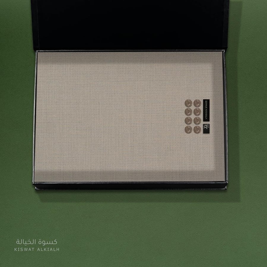 Winter Khayala fabric, squares 3003471-1
