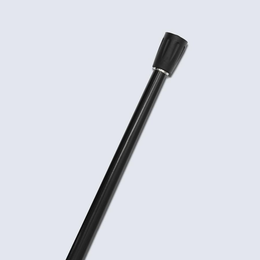 A luxurious stick with a classic silver chrome handle