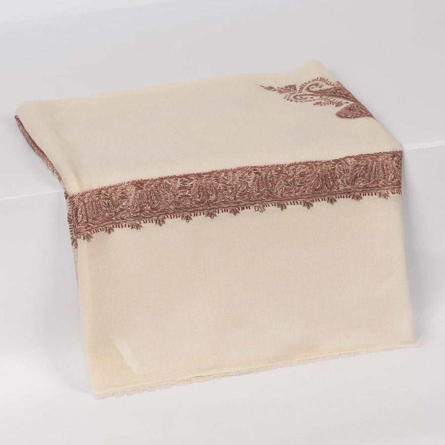 Handmade Kashmiri embroidered royal super thermal shawl M300