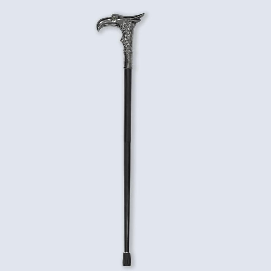 A luxurious stick with an eagle head handle