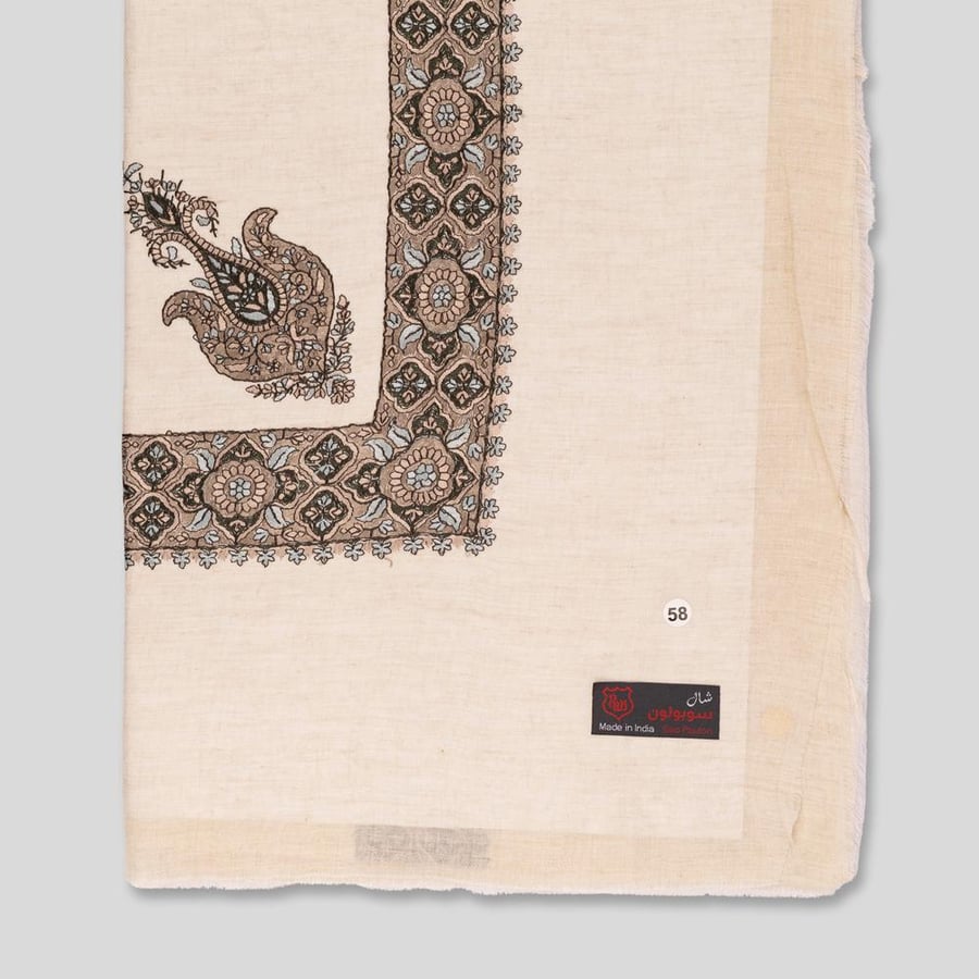 The horsemen's shawl Indian wide pattern 401-06