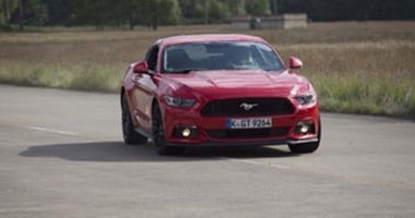 Front left headlight with Mustang decor 2015-2017