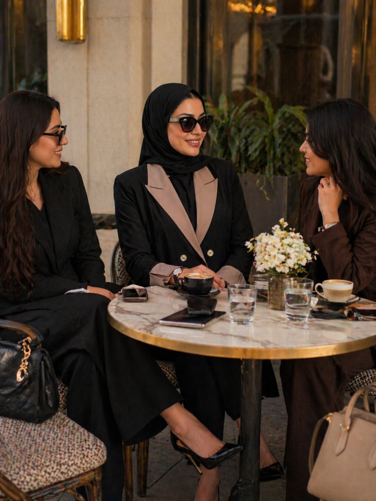 عباية اسود وبيج بالطو رززززه وفخمه بكتافات اسفنج