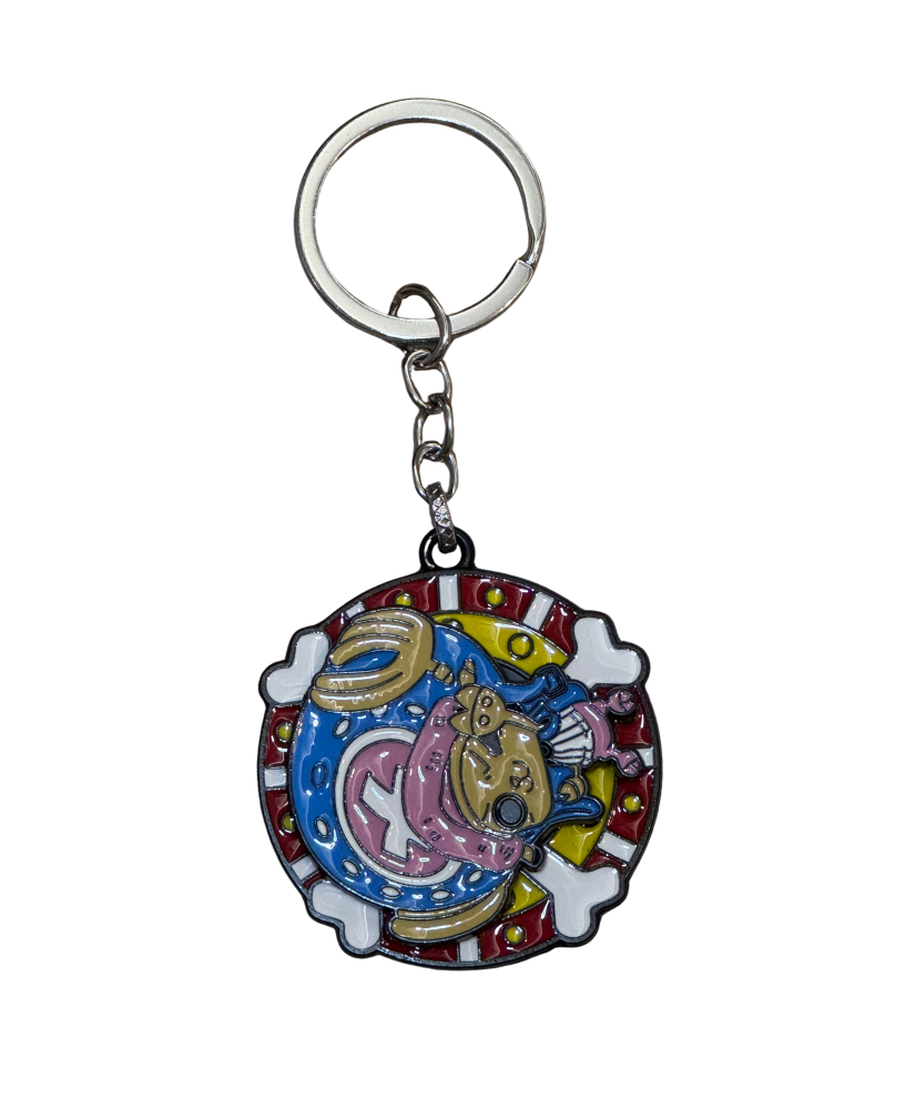 Keychain with a cartoon character