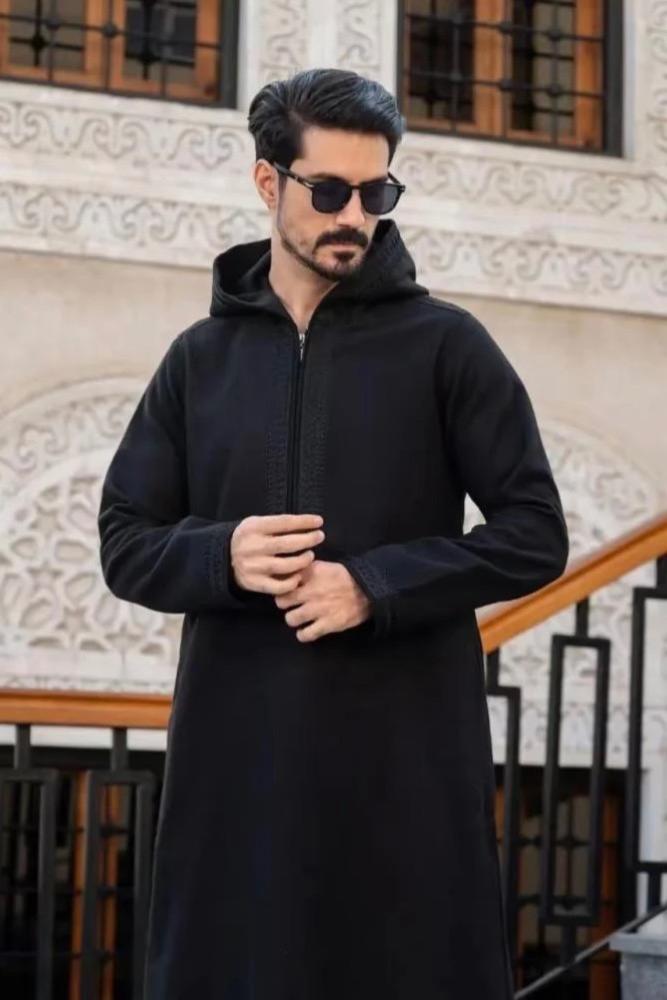 ثوب مغربي شتوي فاخر