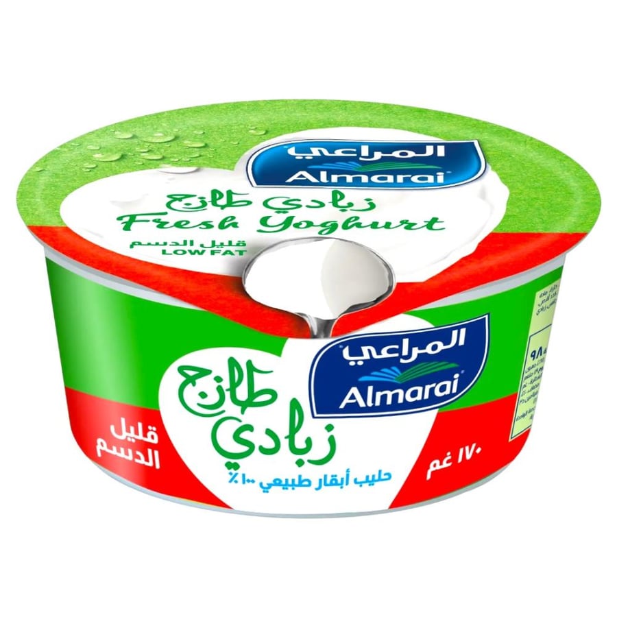 زبادي المراعي كامل الدسم 170 جرام