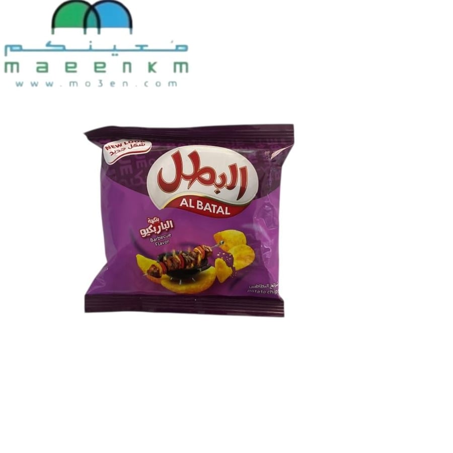 بطاطس البطل الباربكيو 12 جرام