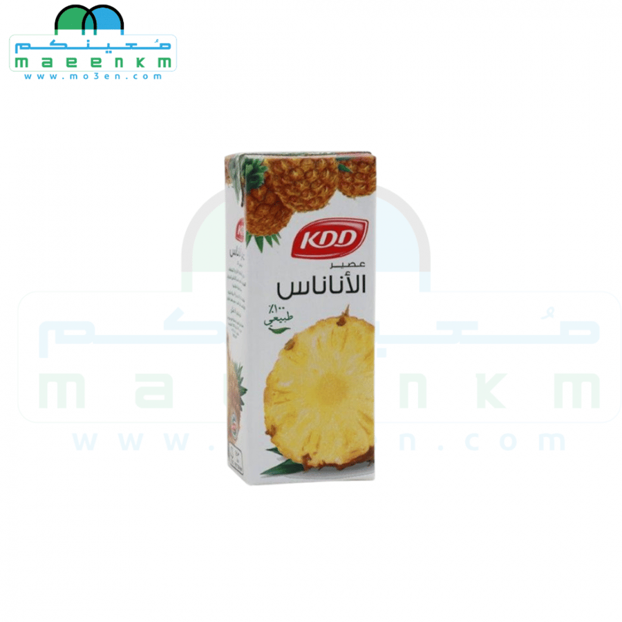 عصير الاناناس كي دي دي 180 مل معينكم