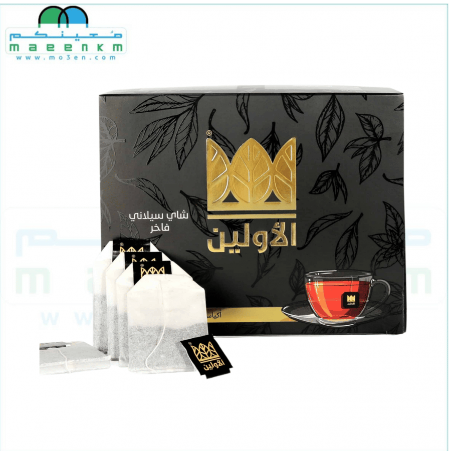 شاي اسود الاولين 100 كيس