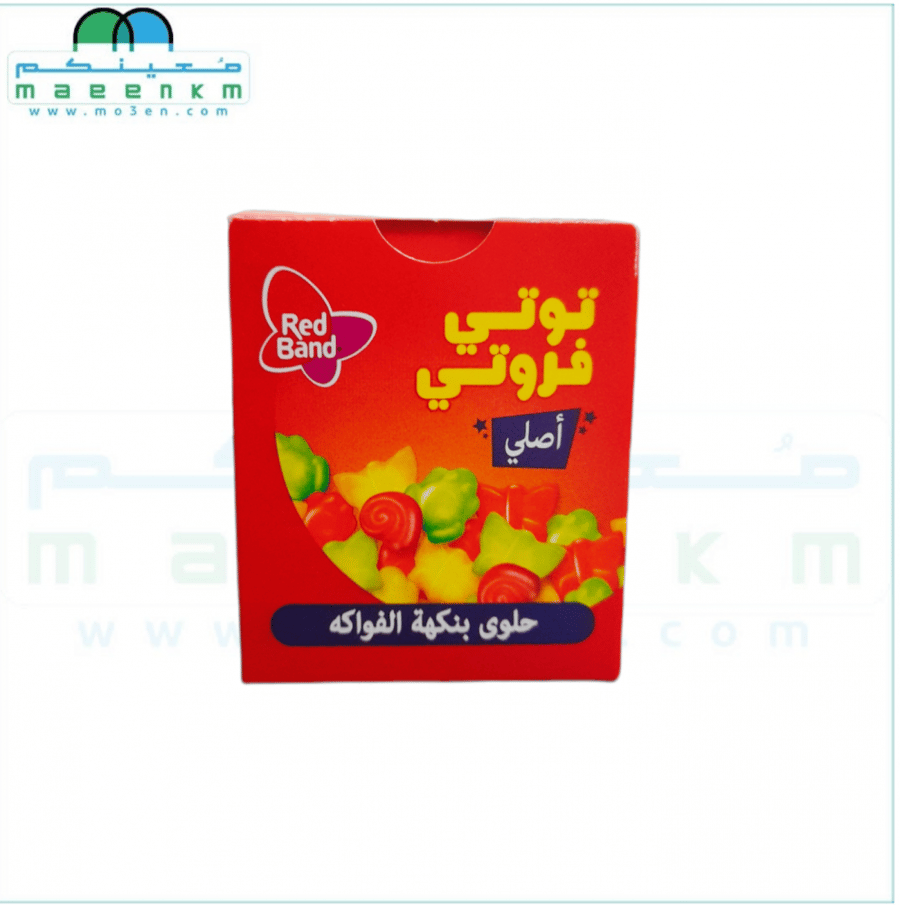 بورقات توتي فروتي اصلي 18 جرام