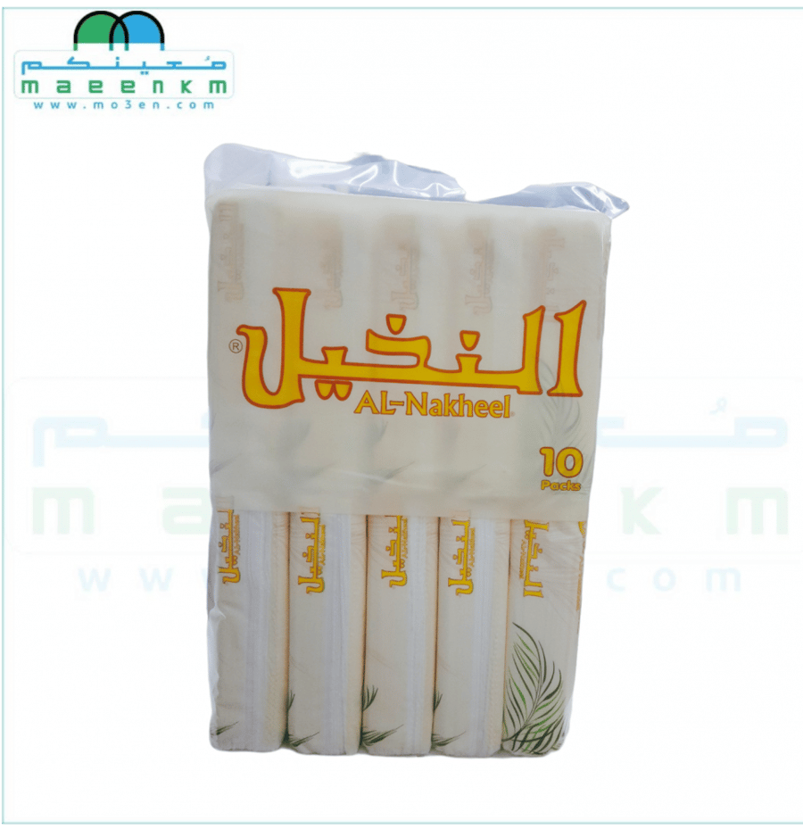 مناديل النخيل 150 منديل 10 حبات