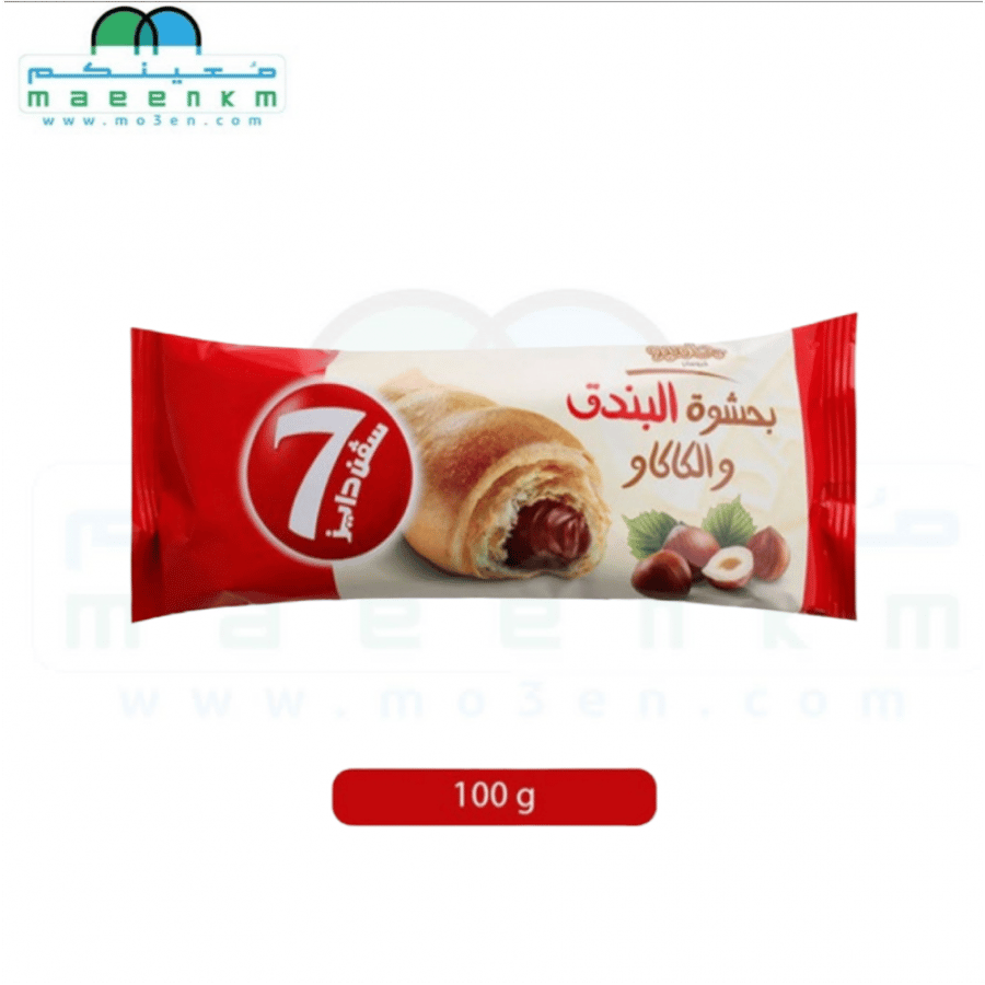 سفن دايز جامبو البندق والكاكاو 100جرام