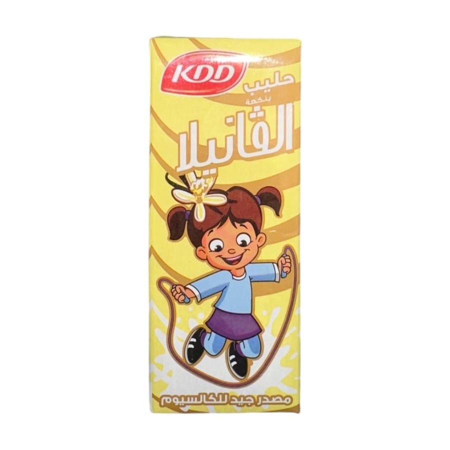 حليب بالفانيلا كي دي دي