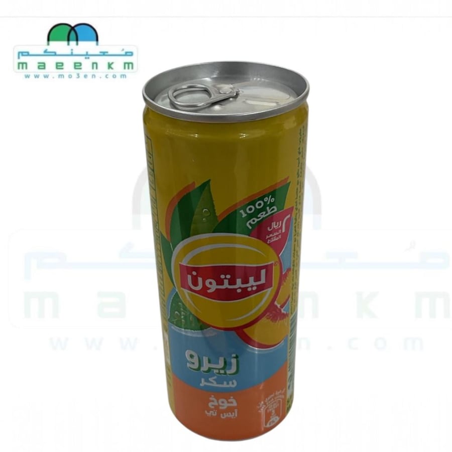 ايس تي ليبتون خوخ  زيرو 240 مل