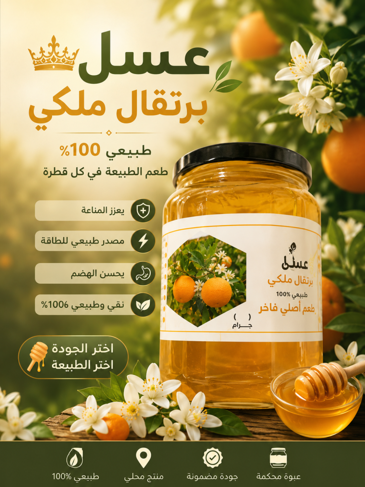 عسل برتقال ملكي