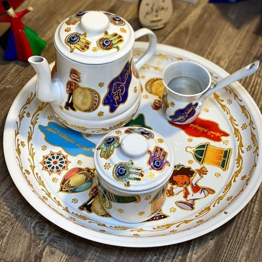 طقم شاي وقهوة