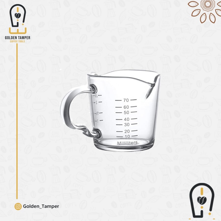 مقياس الاسبريسو 70ml برأسين