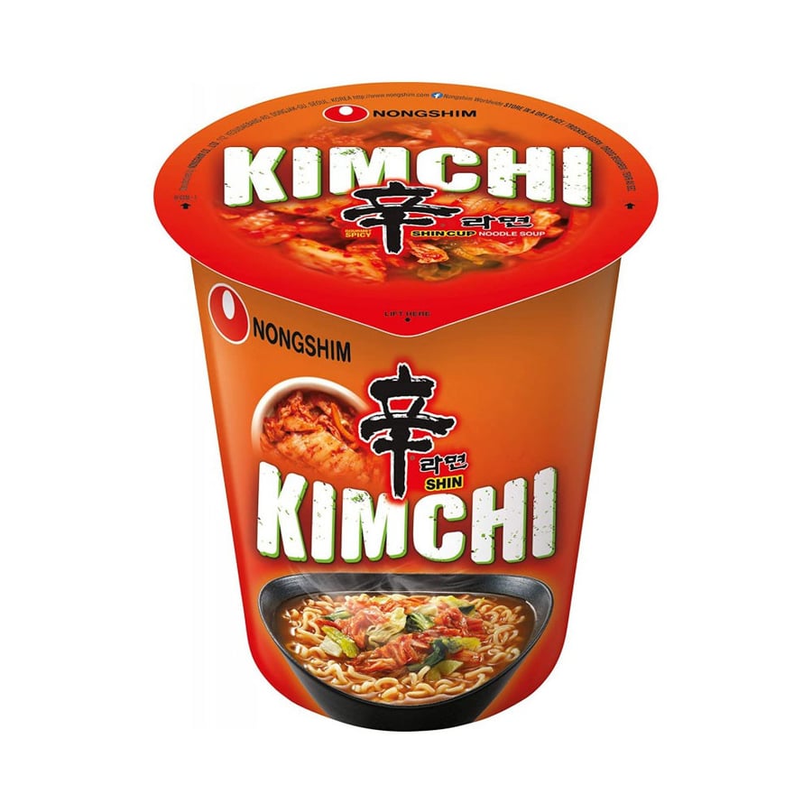 Shin ramen cup with kimchi flavor 75g