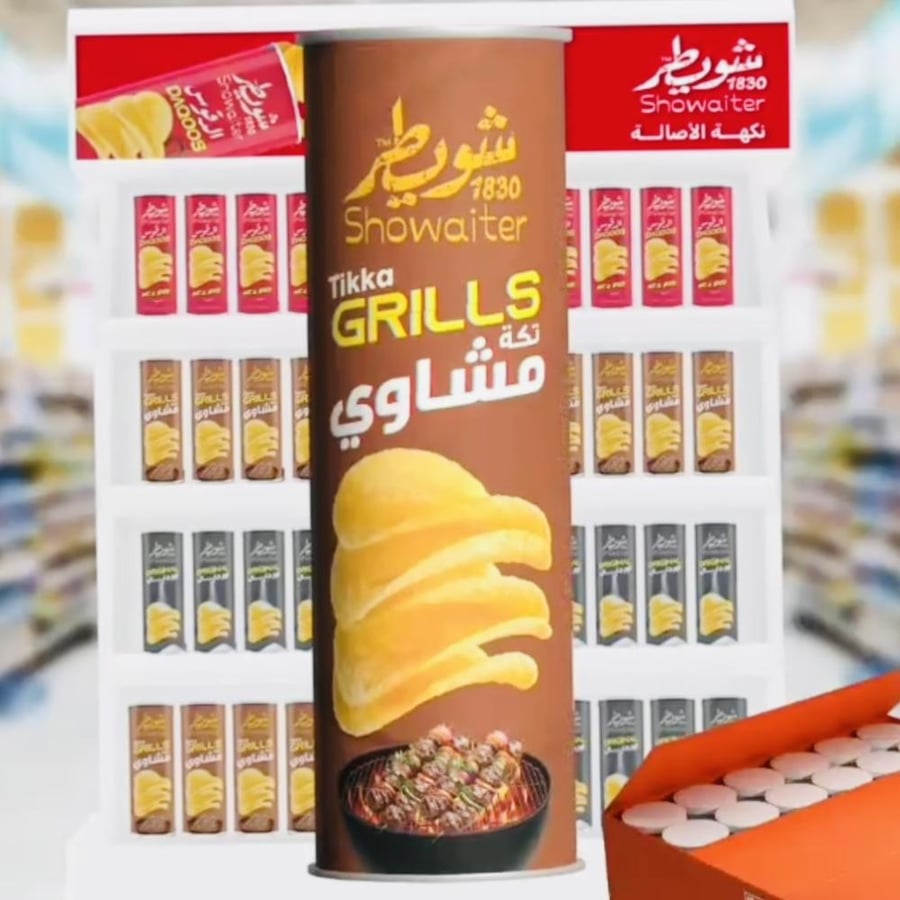 شيبس شويطر بنكهة تكا مشاوي 160g