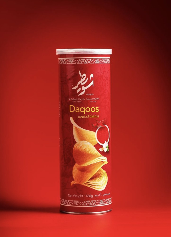 شيبس شويطر بنكهة الدقوس 160g