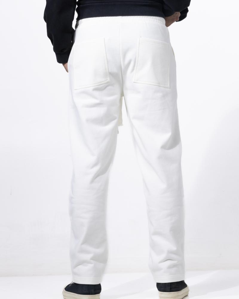 Straight Off White Pant