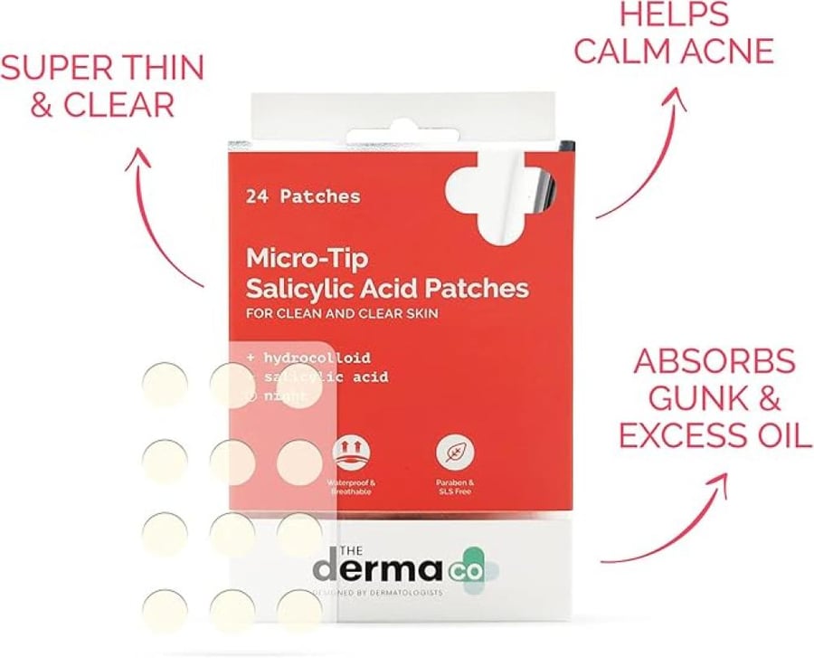 لصقات الساليسيليك للحبوب – The Derma Co
