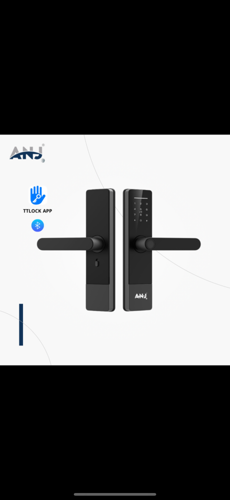 Smart lock ANJ for interior and exterior door