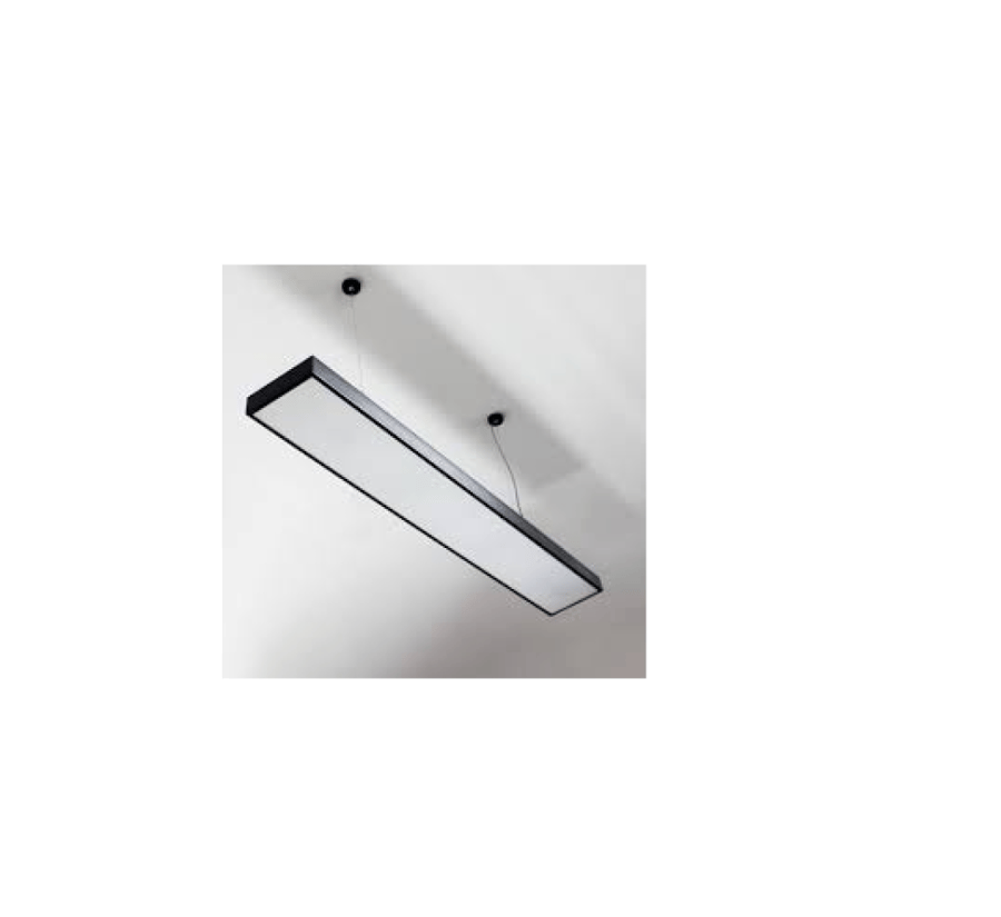 Linear hanging lighting 40 watt 60 cm 3000K yellow