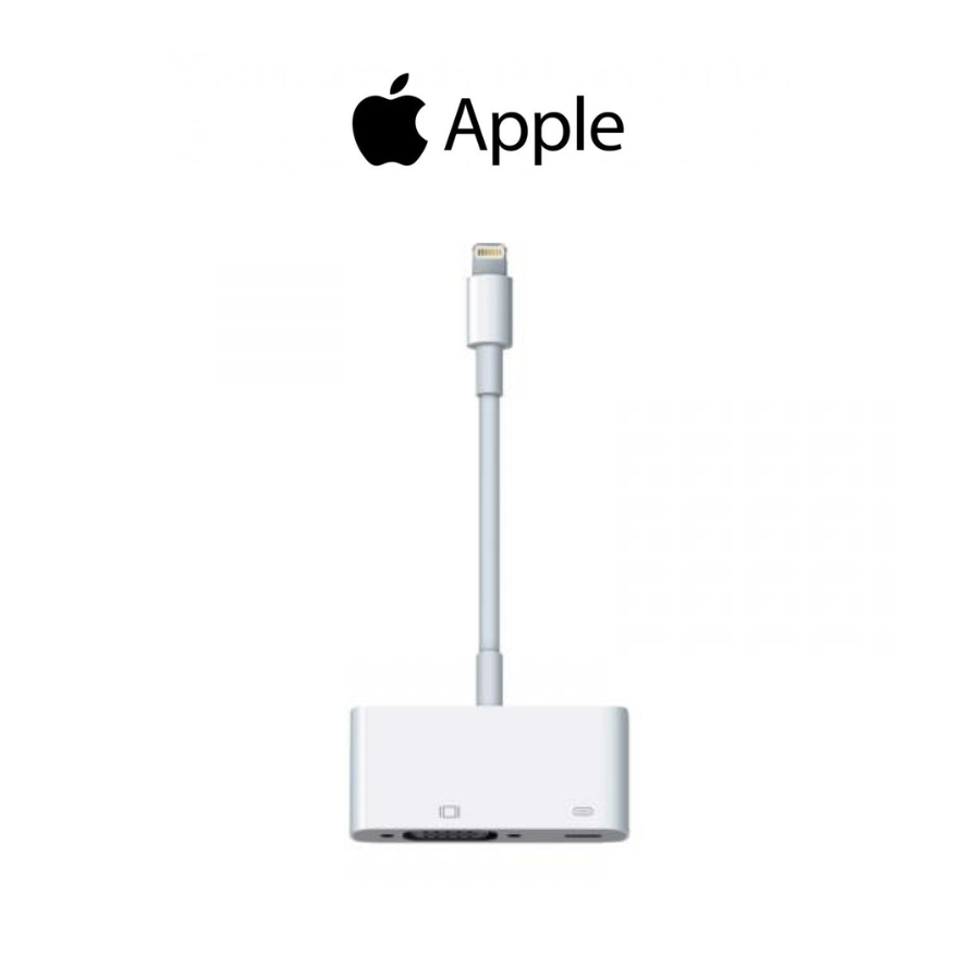 ابل تحويلة لايتنينج الى في جي ايه (أبيض) وصلة م/A1439 ماركة Apple