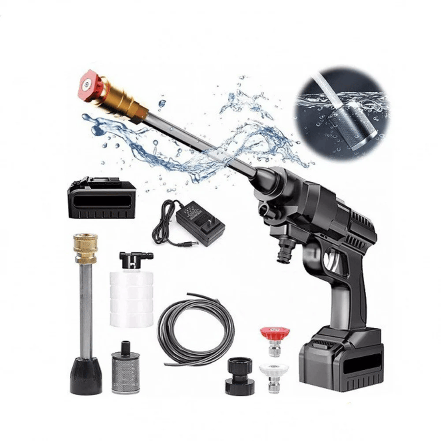 Wireless car water pump with large battery of 298VF power - rechargeable