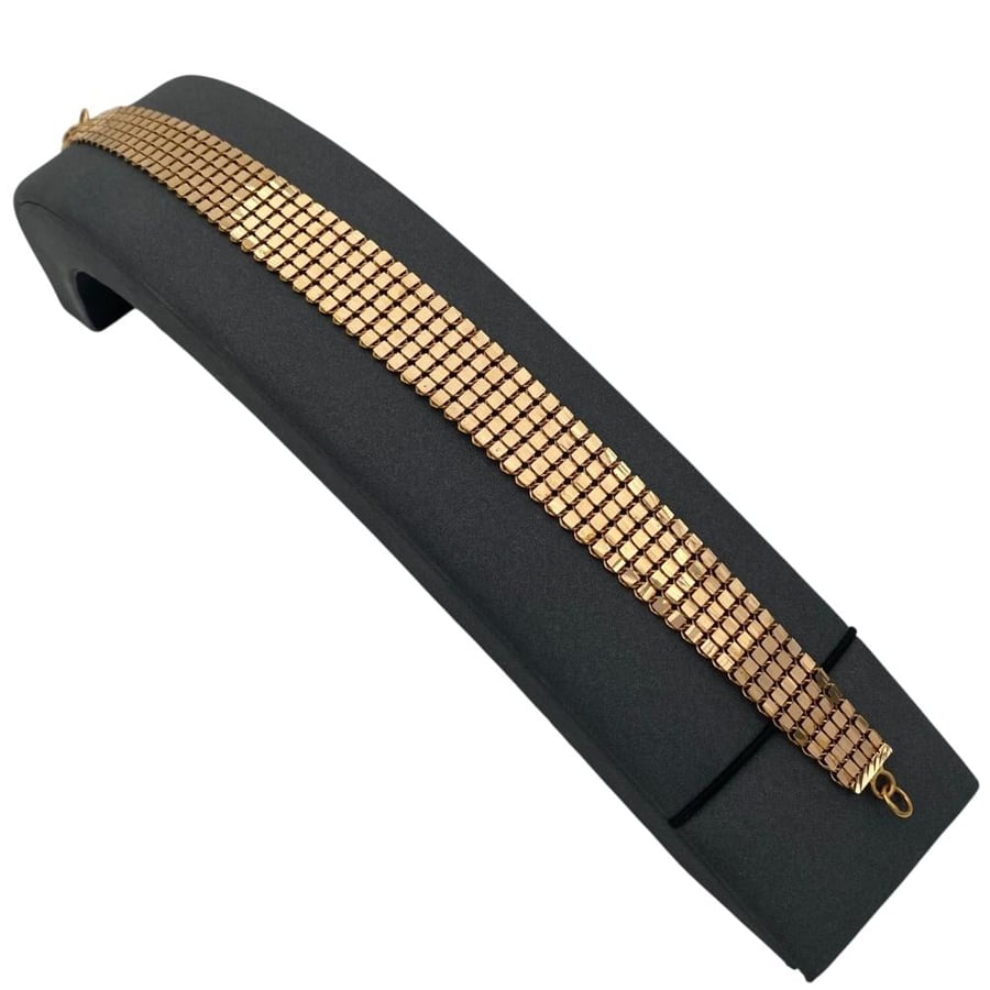 21 karat gold bracelet, weight 13.63 grams