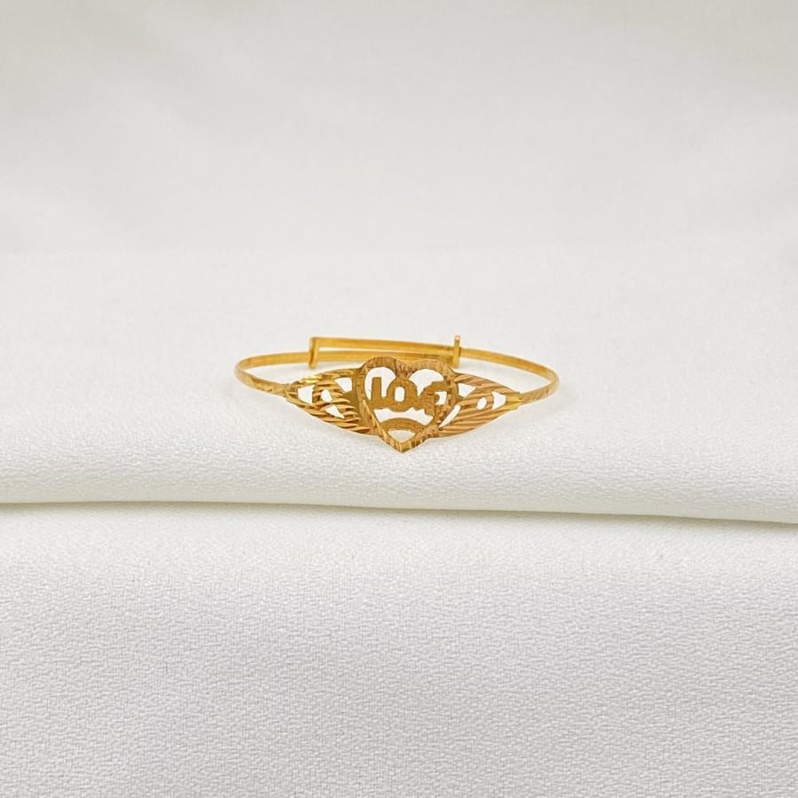 اسواره اطفال ذهب عيار 21 الوزن 2.64 جرام