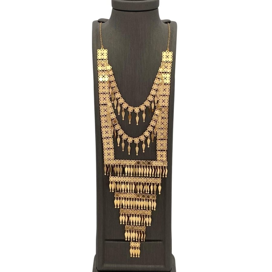 عقد ذهب عيار 21 الوزن 9.59 جرام