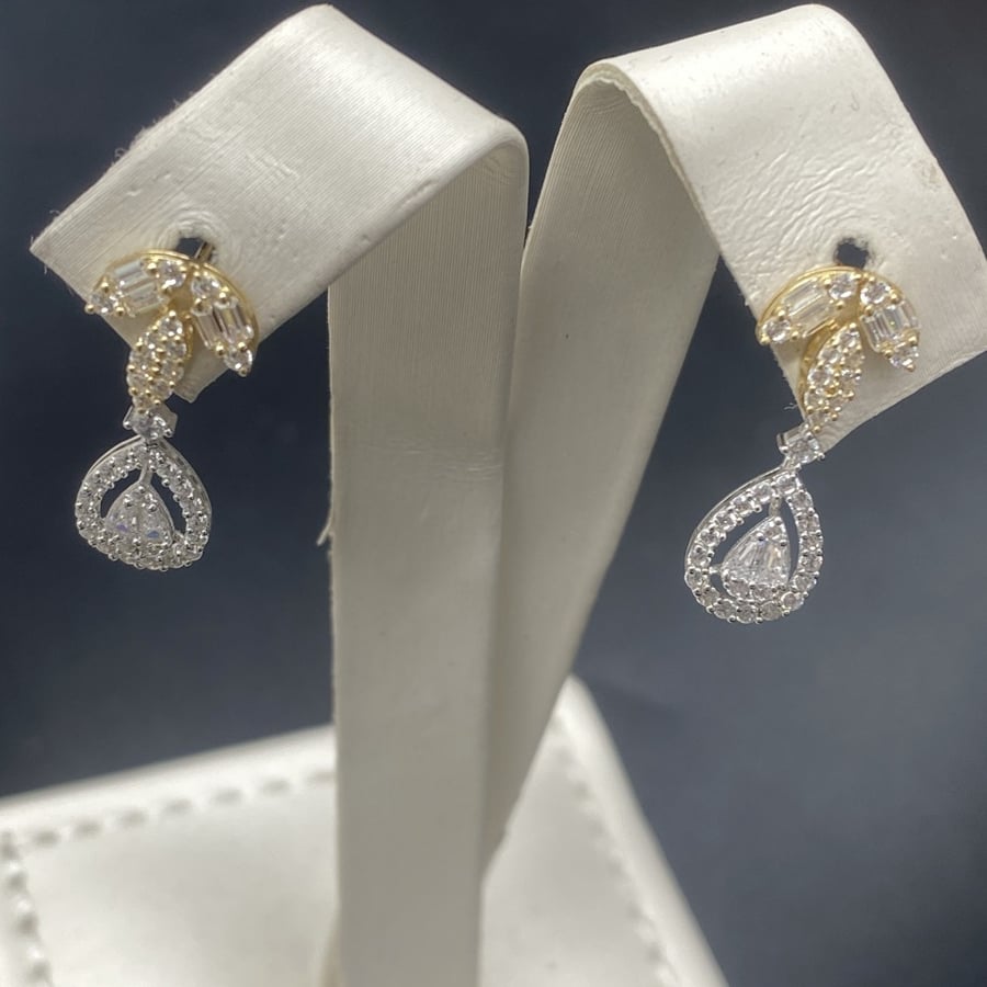 18k gold set, weight 9.54 grams