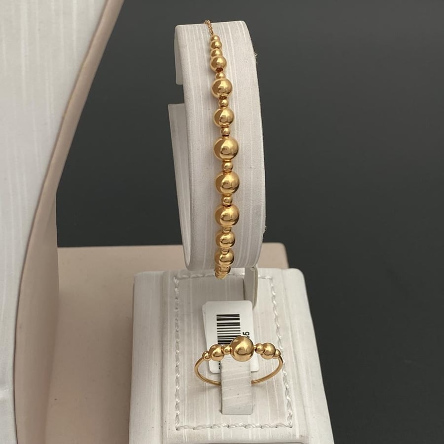 21k gold set 7.82 grams