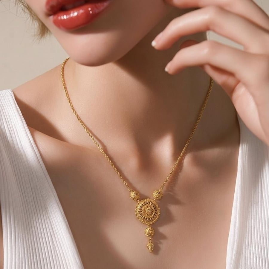 سبحه ذهب عيار 21 الوزن 1.60 جرام