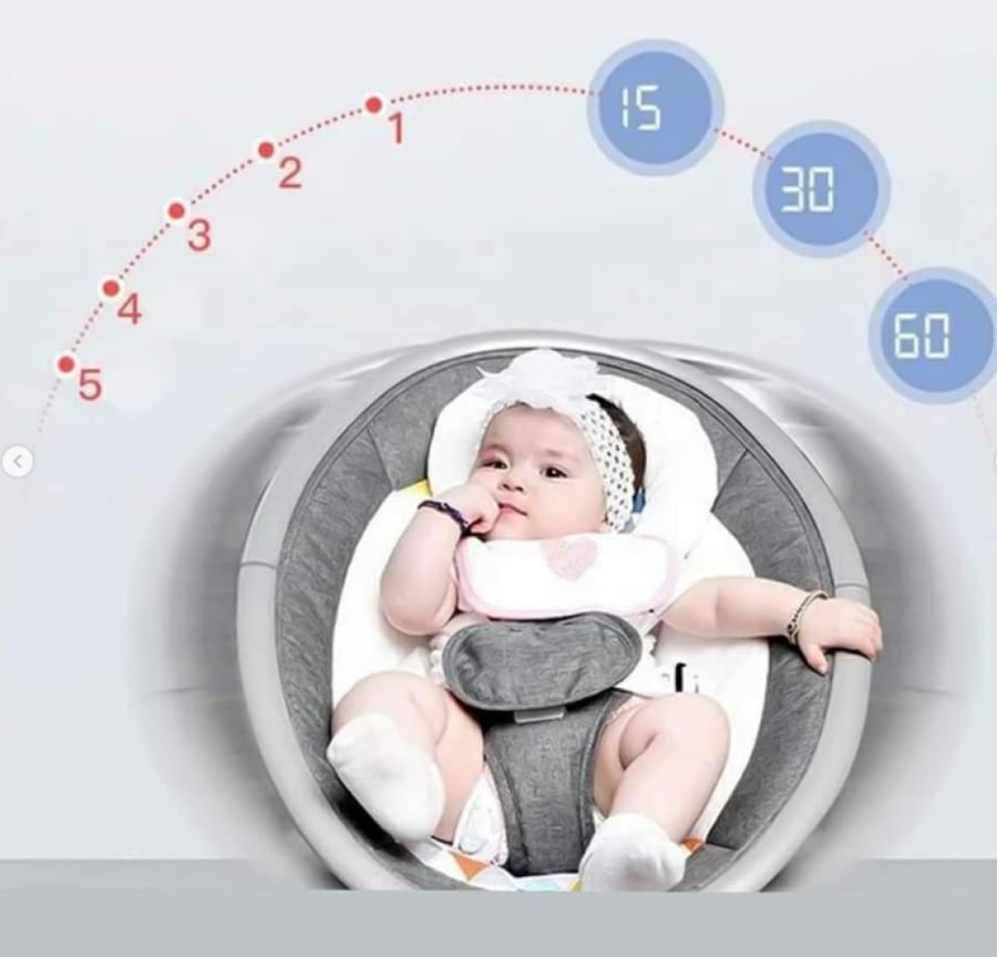 هزاز أطفال كهربائي متعدد الوظائف