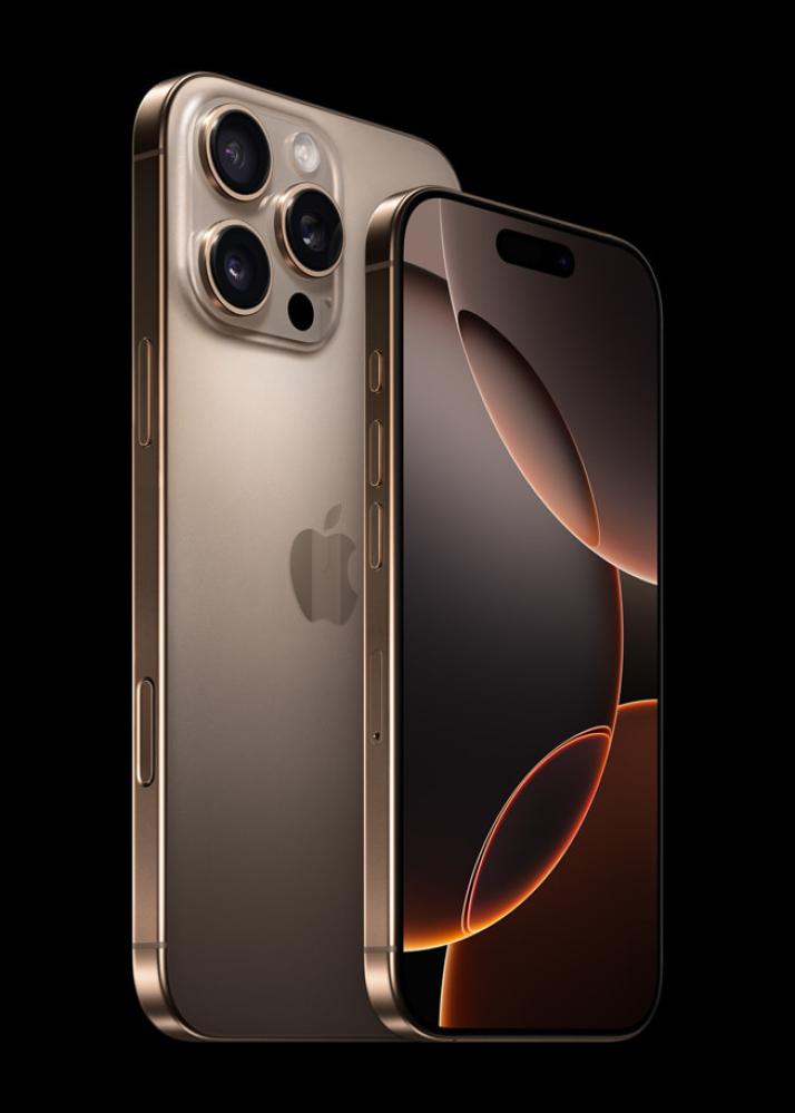 بروماكس 16/256 قيقا IPHONE 16 PRO MAX  512 GB DESERT TITANIUM