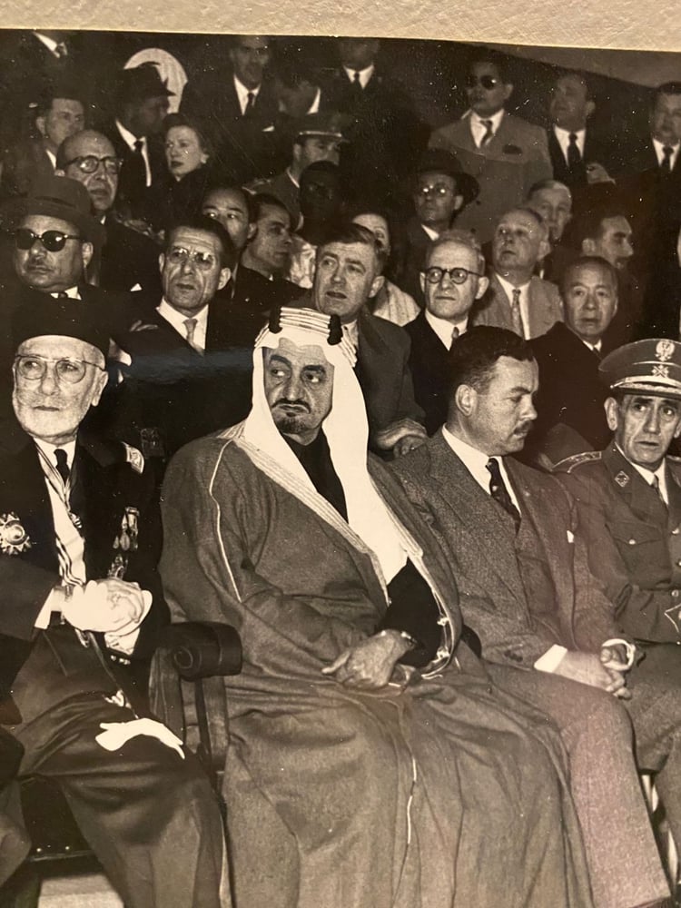 الملك فيصل بن عبدالعزيز ال سعود - صورة اصلية ( نادرة )