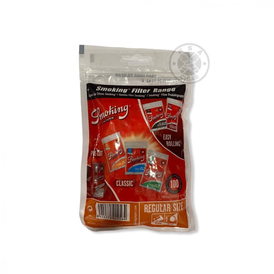 Regular smoking filters pack