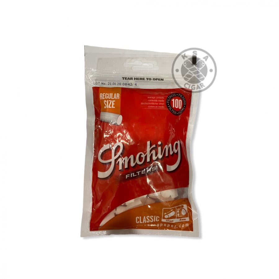 Regular smoking filters pack